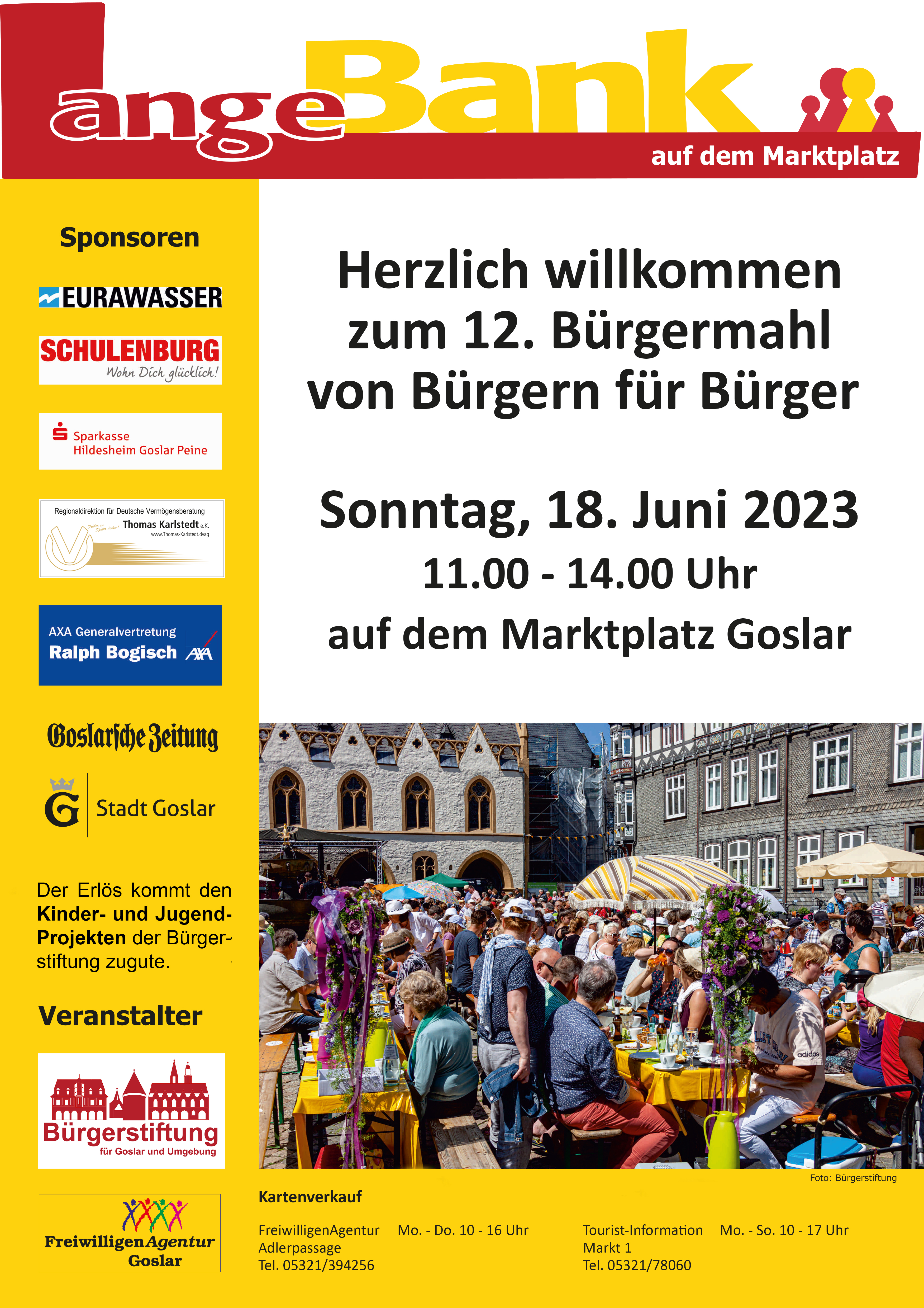 Plakat Lange Bank 2023